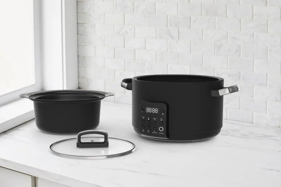 GreenPan Bistro Slow Cooker 3.7L PFAS Free - Black  Slow cookers