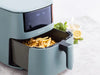 GreenPan Bistro XXL Coloured Air fryer Smokey Sky Blue 7.2L - PFAS Free  Air fryers