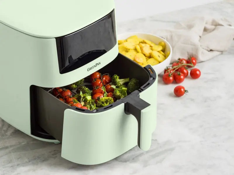 GreenPan Bistro XXL PFAS Free Coloured Air fryer Mint Green - 7.2L  Air fryers