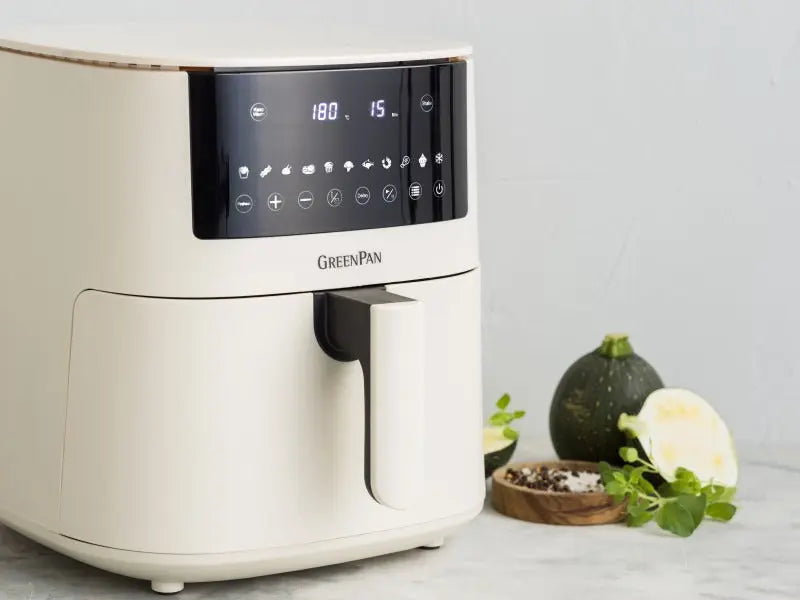 GreenPan Bistro XXL PFAS Free Coloured Air fryer Taupe - 7.2L  Air fryers