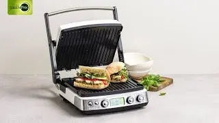 GreenPan Contact Grill PFAS Free- Stainless Steel  Grills