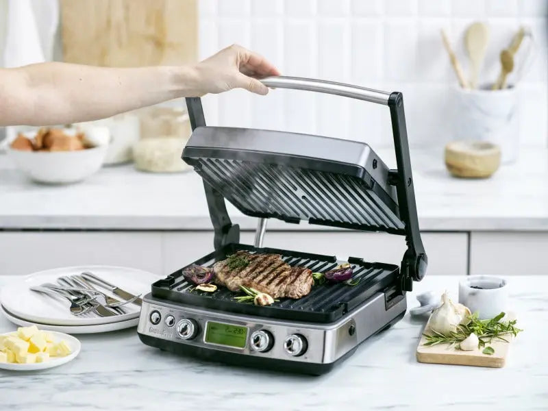 GreenPan Contact Grill PFAS Free- Stainless Steel  Grills