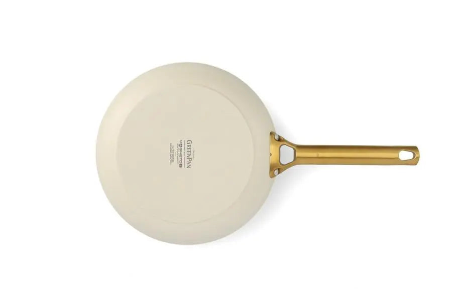 GreenPan Padova 2 Piece PFAS Free Frypan 26/30cm Cream  Frypans