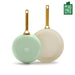 GreenPan Padova 2 Piece PFAS Free Frypan 26/30cm Mint  Frypans