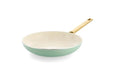 GreenPan Padova 2 Piece PFAS Free Frypan 26/30cm Mint  Frypans