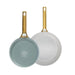 GreenPan Padova 2 Piece PFAS Free Frypan set 26/30cm Smokey Blue  Frypans