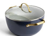GreenPan Padova Navy Blue PFAS Free Covered Casserole 24cm/4.7L  Cookware