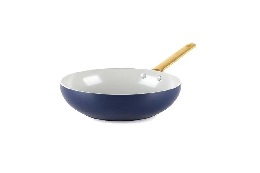 GreenPan Padova Navy Blue PFAS Free Open wok 28cm/ 3.7L  Woks