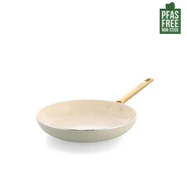 GreenPan Padova PFAS Free 28cm Open Frypan Cream  Frypans
