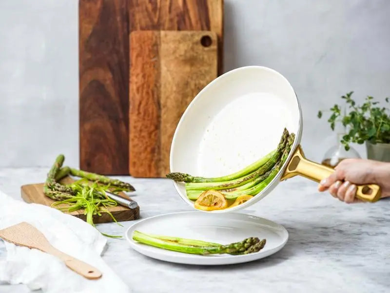 GreenPan Padova PFAS Free Frypan 20cm Cream  Frypans