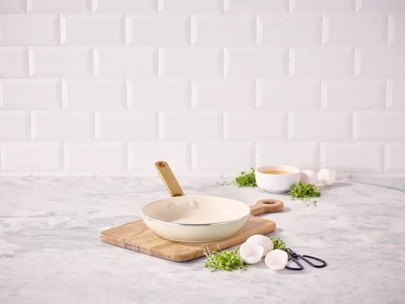 GreenPan Padova PFAS Free Frypan 20cm Cream  Frypans