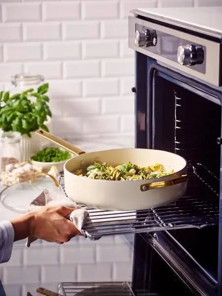 GreenPan Padova PFAS Free Saute Pan 28cm/3.6L Cream  Cookware