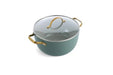 GreenPan Padova Smokey Blue PFAS Free Covered Casserole 24cm/4.7L  Cookware