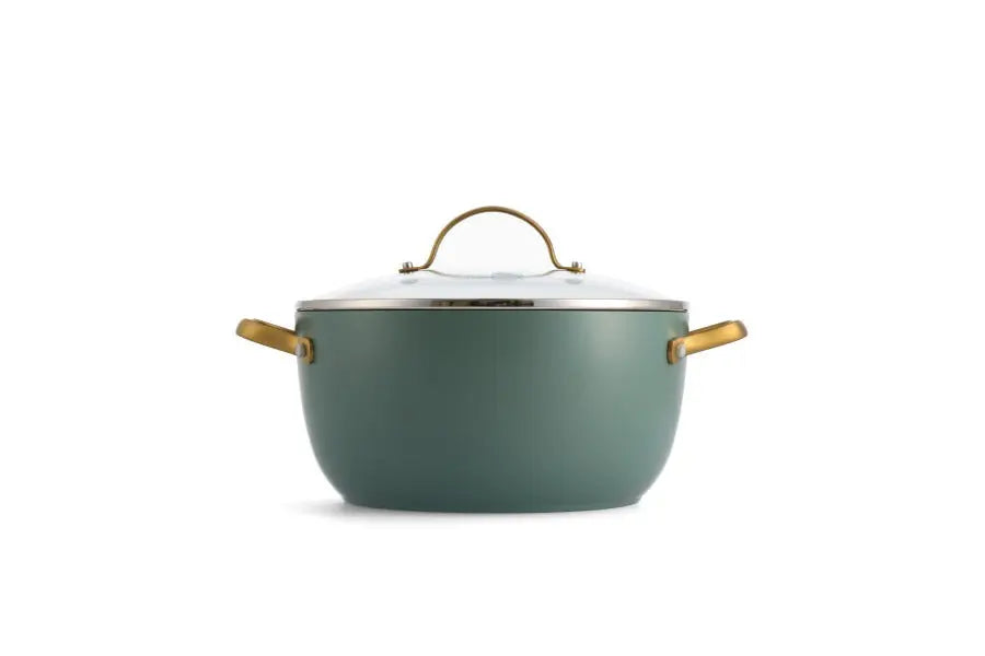GreenPan Padova Smokey Blue PFAS Free Covered Casserole 24cm/4.7L  Cookware