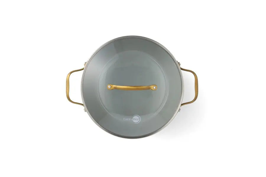 GreenPan Padova Smokey Blue PFAS Free Covered Casserole 24cm/4.7L  Cookware