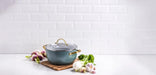 GreenPan Padova Smokey Blue PFAS Free Covered Casserole 24cm/4.7L  Cookware