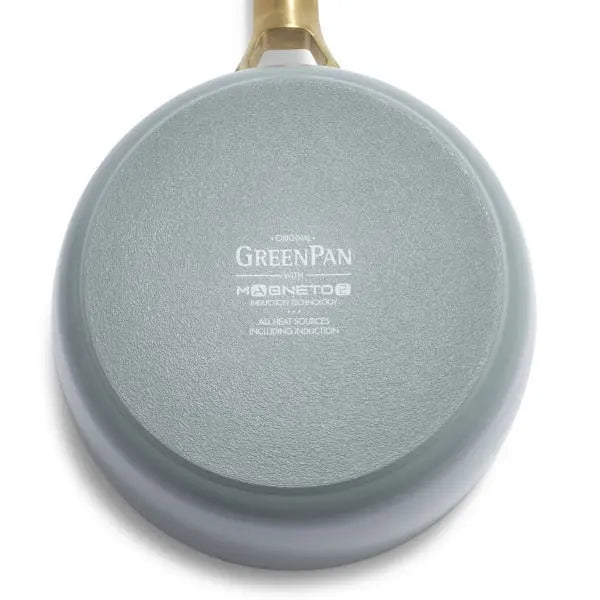 GreenPan Padova Smokey Blue PFAS Free Covered Saucepan 18cm / 2.01L  Saucepans