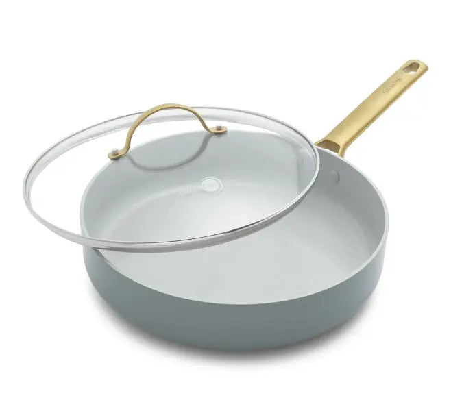 GreenPan Padova Smokey Blue PFAS Free Covered Sauté Pan 28cm/3.6L  Cookware