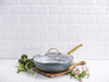 GreenPan Padova Smokey Blue PFAS Free Covered Wok 28cm/3.7L  Woks