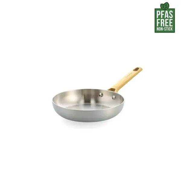 GreenPan Padova Stainless Steel PFAS Free Frypan 20cm  Frypans