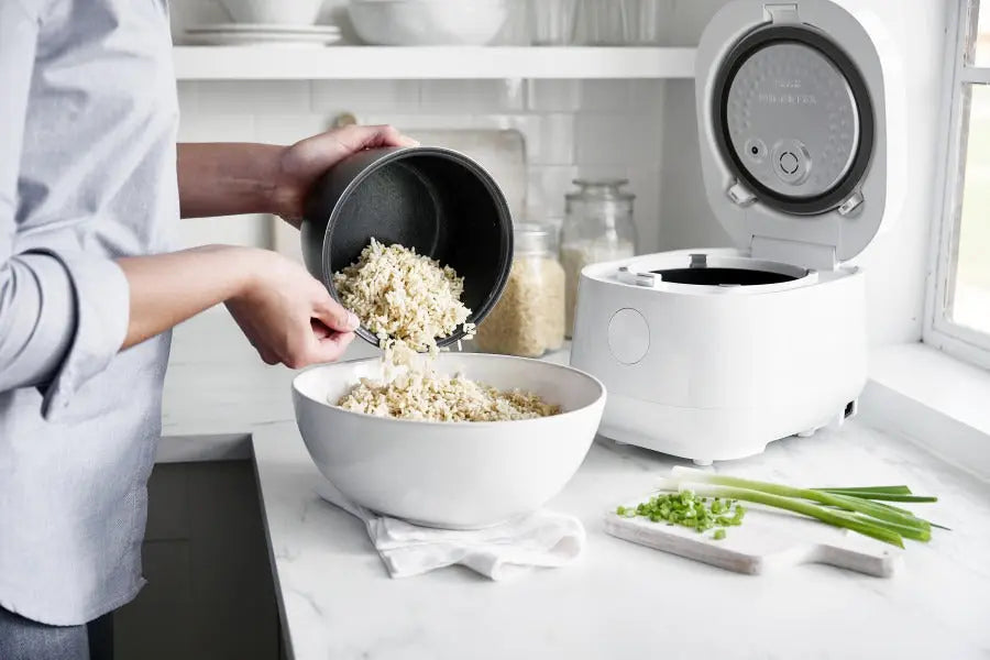 GreenPan Rice Cooker White 2L/8 cups - PFAS Free  Rice cookers