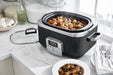 GreenPan Slow Cooker 6L PFAS Free- Black  Slow cookers
