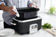 GreenPan Slow Cooker 6L PFAS Free- Black  Slow cookers