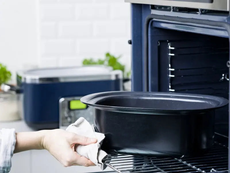 GreenPan Slow Cooker 6L PFAS Free - Oxford Blue  Slow cookers