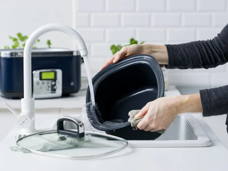 GreenPan Slow Cooker 6L PFAS Free - Oxford Blue  Slow cookers