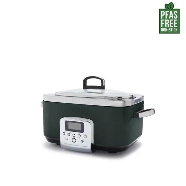 GreenPan Slow Cooker 6L PFAS Free - Pine Green  Slow cookers