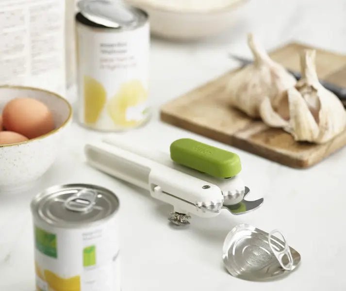 Joseph Joseph Pivot 3-in-1 Can Opener - White/Green  Can Openers (Utensils)