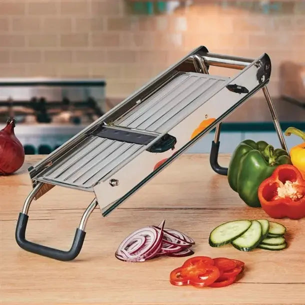 Heavy Duty Mandoline Stainless Steel 135mm x 400mm  Mandolines