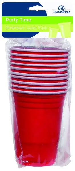 Homeliving American Cups 510ml Pack 10  Plastic Cups