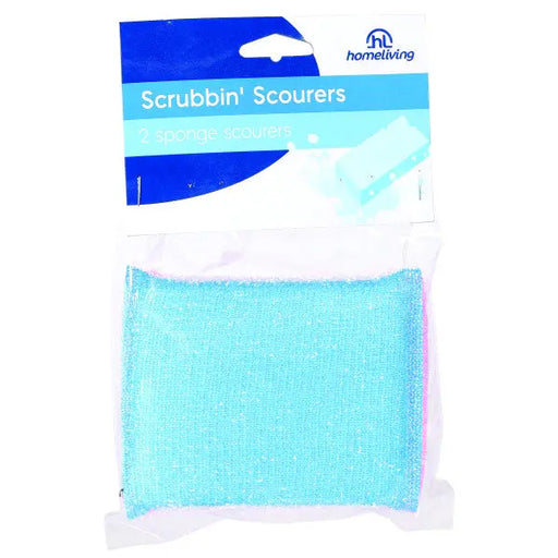 Homeliving Spongescourer Pack 2  Cleaning Supplies