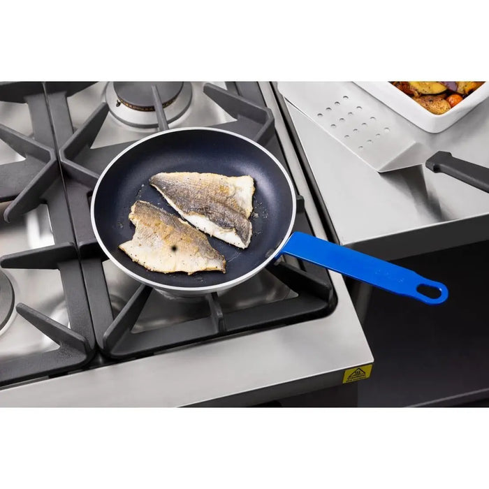 Hygiplas Aluminium Non-Stick Frying Pan Blue Handle 24 cm  Frying Pans