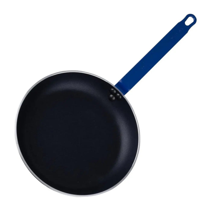 Hygiplas Aluminium Non-Stick Frying Pan Blue Handle 28 cm  Frypans - Aluminium