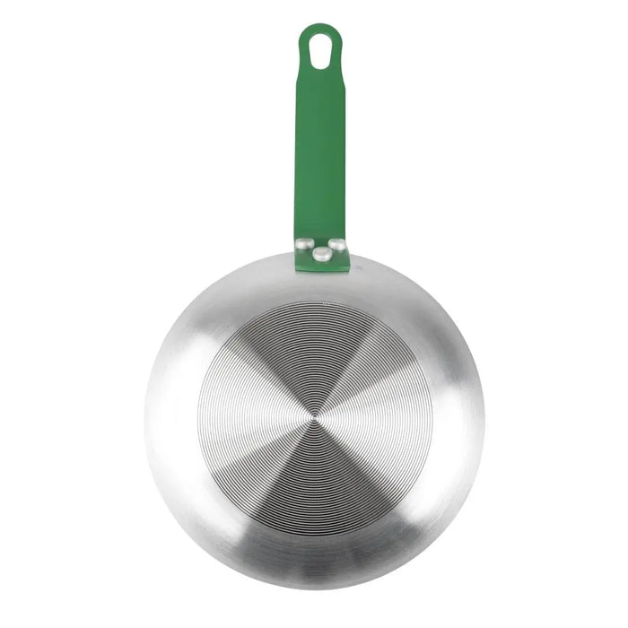 Hygiplas Aluminium Non-Stick Frying Pan Green Handle 20 cm  Frying Pans