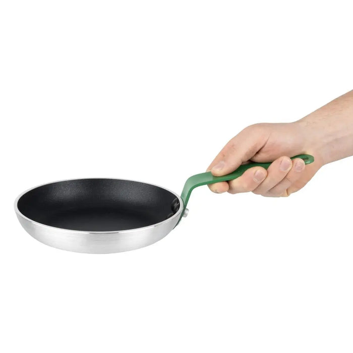Hygiplas Aluminium Non-Stick Frying Pan Green Handle 20 cm  Frying Pans