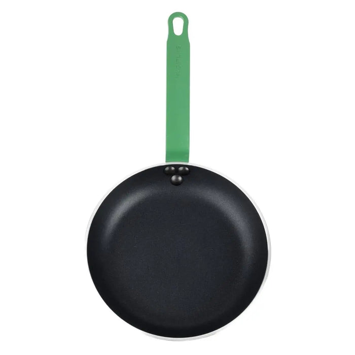 Hygiplas Aluminium Non-Stick Frying Pan Green Handle 24 cm  Frying Pans