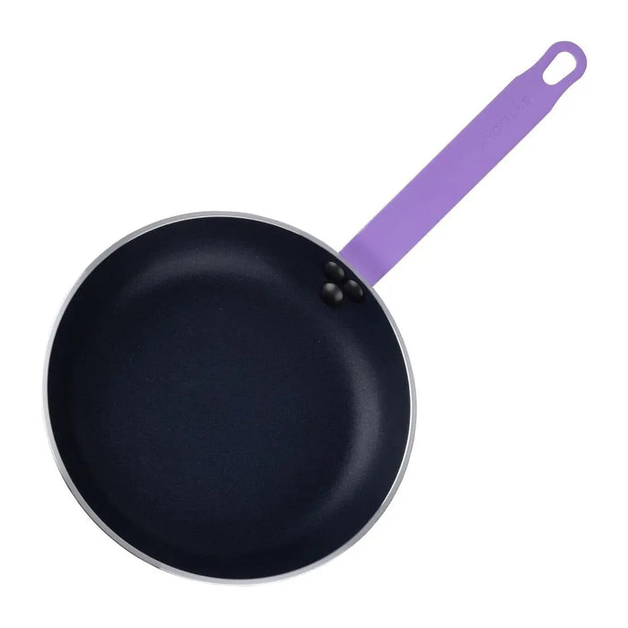 Hygiplas Aluminium Non-Stick Frying Pan Purple Handle 24 cm  Frying Pans