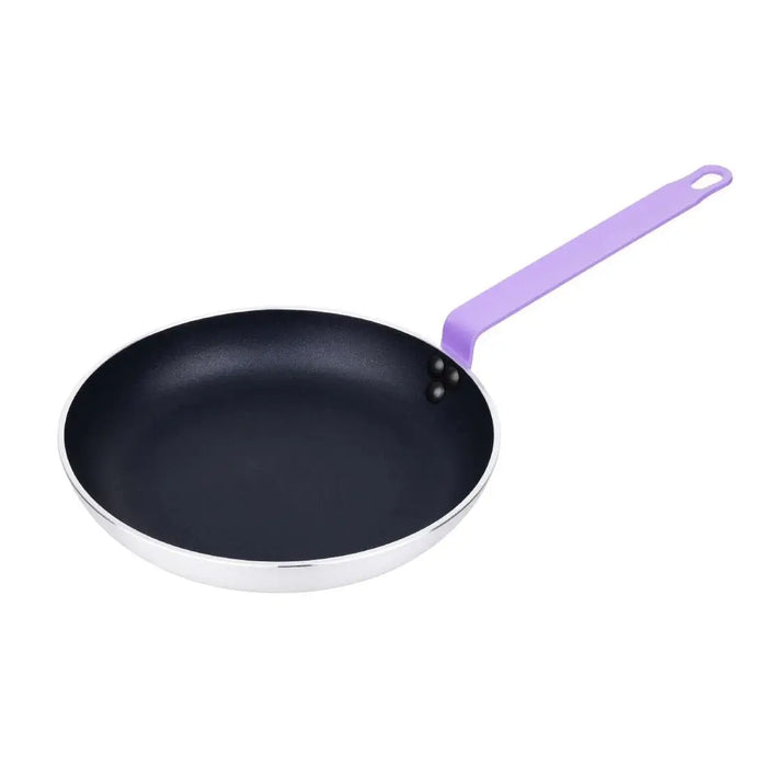 Hygiplas Aluminium Non-Stick Frying Pan Purple Handle 28 cm  Frying Pans