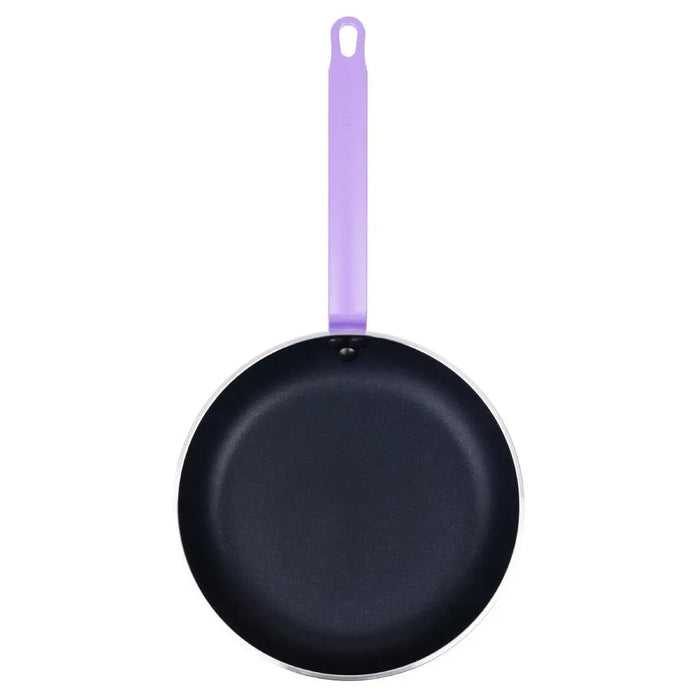 Hygiplas Aluminium Non-Stick Frying Pan Purple Handle 28 cm  Frying Pans