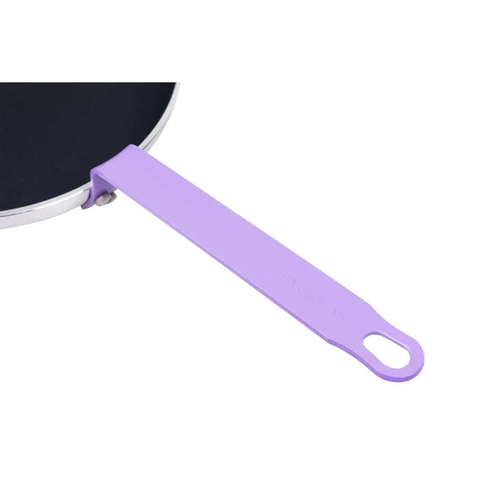Hygiplas Aluminium Non-Stick Frying Pan Purple Handle 28 cm  Frying Pans
