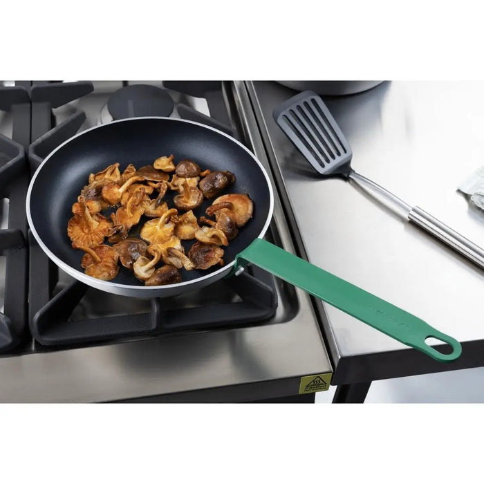 Hygiplas Aluminium Non-Stick Frying Pan – Green Handle 28 cm  Frying Pans
