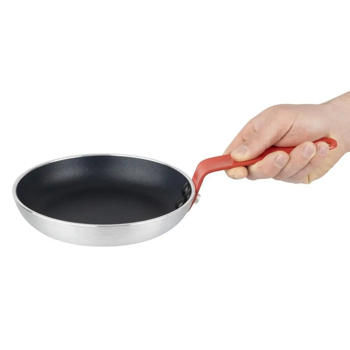 Hygiplas Aluminium Non-Stick Frying Pan with Red Handle 200 mm  Frying Pans