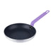 Hygiplas Aluminium Non-stick Teflon Platinum Plus Frying Pan with Purple Handle 240mm - HT969 - Simply Hospitality NZ