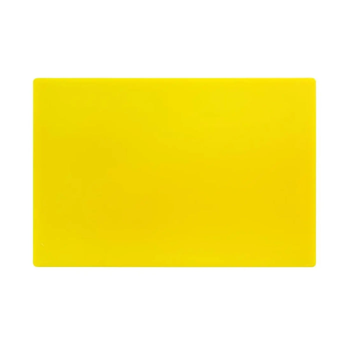 Hygiplas Anti-Bacterial Low-Density Chopping Board Yellow  Chopping Boards