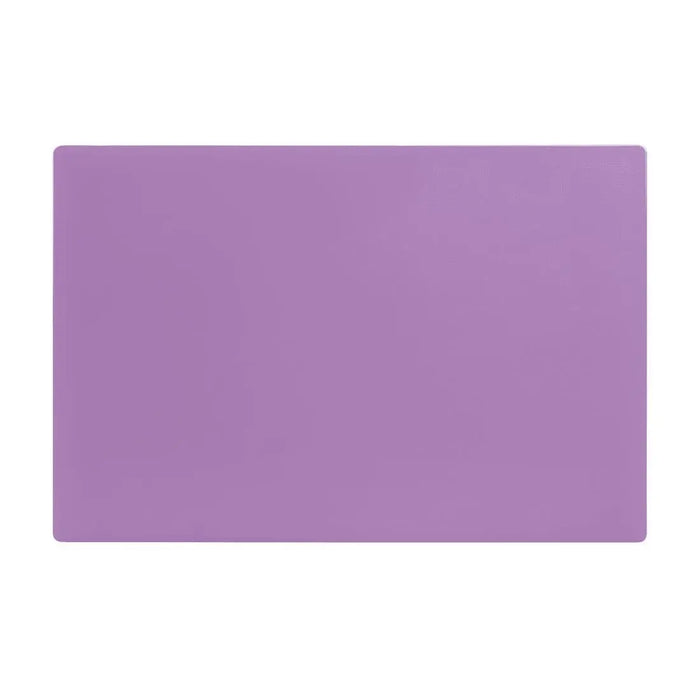 Hygiplas Antibacterial Low Density Chopping Board Purple – 450 × 300 × 10 mm  Chopping Boards and Racks