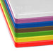 Hygiplas Antibacterial Low Density Chopping Board Set – 7 Piece (450 × 300 × 10 mm)  Chopping Boards and Racks
