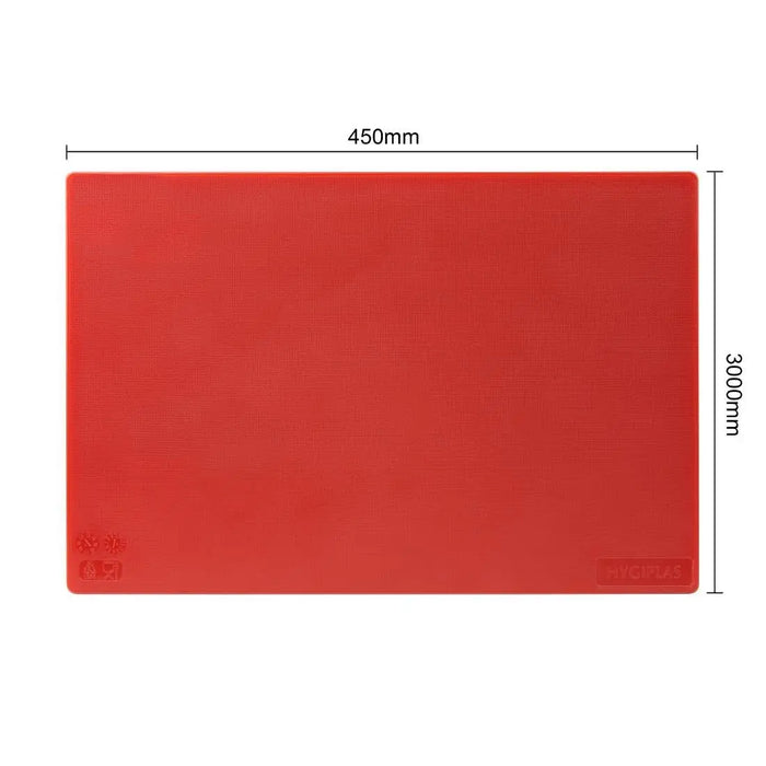 Hygiplas Antibacterial Low Density Set of 6 Chopping Boards – 450×300×10mm  Chopping Boards